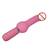 Silikonvibrator für Erwachsene / Erotischer Sexspielzeugdildo / Vibrationsdildo für Damen 
