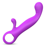 Silikon-Damen-G-Punkt-Masturbator / weiblicher Rabbit-Vibrator / weiches Klitoris-Massagegerät 