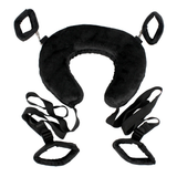 Soft Handcuffs, Legcuffs and U-Shaped Pillow BDSM 3Pcs Set / Fetish Bandage for Adult Games - EVE's SECRETS