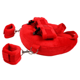 Soft Handcuffs, Legcuffs and U-Shaped Pillow BDSM 3Pcs Set / Fetish Bandage for Adult Games - EVE's SECRETS