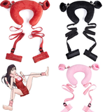 Soft Handcuffs, Legcuffs and U-Shaped Pillow BDSM 3Pcs Set / Fetish Bandage for Adult Games - EVE's SECRETS