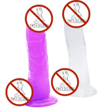 Soft Long Realistic Jelly Dildo for Women / Medical Silicone Dildo in Secret Packaging