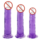 Soft Realistic Jelly Penis for Women / Adult Elastic Large Dildo / Female Sex Toy Dick - EVE's SECRETS