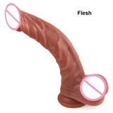 Soft Silicone Dildo with Real Skin Feel / Sex Toy Big Realistic Penis for Adult - EVE's SECRETS