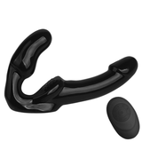 Soft Silicone Double-Heads Vibrator with Remote Control / Sex Toys for Couples - EVE's SECRETS