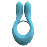 Soft Silicone Vibrating Cock Ring / Penis Ring with Rabbit Ears / Sex Toys for Couples