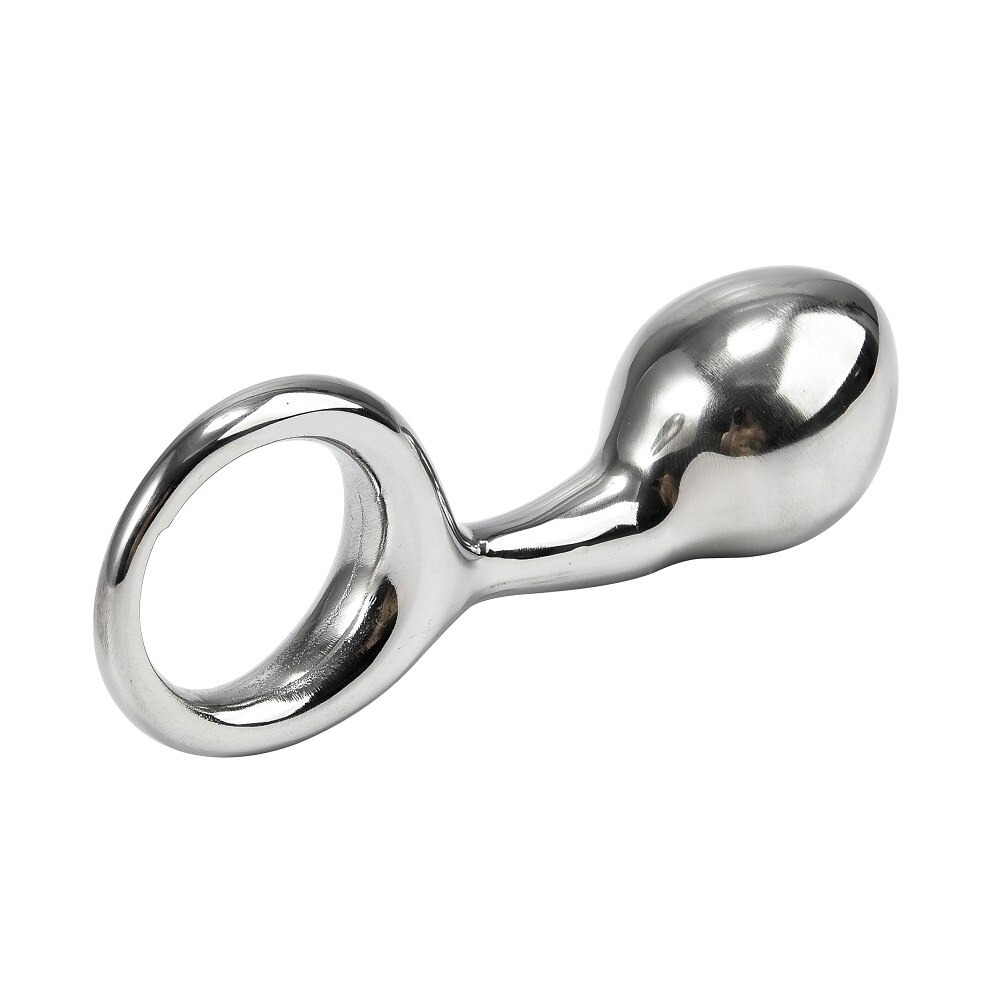 Stainless Steel Anal Toys / Butt Plug for Sex Games / Unisex Anal Plug with Ring - EVE's SECRETS