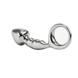 Stainless Steel Anal Toys / Butt Plug for Sex Games / Unisex Anal Plug with Ring - EVE's SECRETS