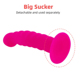 Strap-On with Vibrator Dildo / Women's Silicone Sex Toy Penis / Adult Dildo for Ladies - EVE's SECRETS