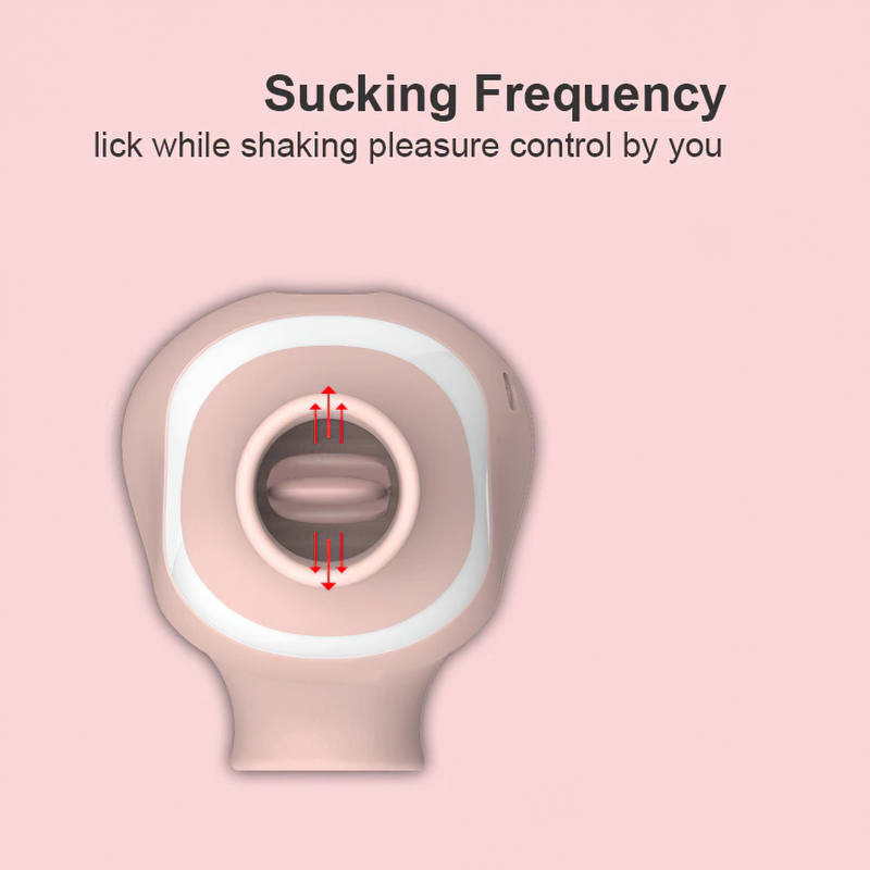 Sucking and Licking Vibrator / Clitoris Suction Stimulator / Oral Sex Toy - EVE's SECRETS