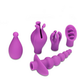 Sucking Licking Clitoris Vibrator / Vaginal Massager Kit / Sex Toys For Woman