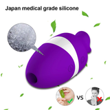 Sucking Vibrator for Women / Adult Clitoris Stimulator / Female Sex Toy Oral Tongue - EVE's SECRETS