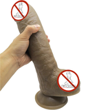 Super Big and Soft Dildo with Suction Cup / Realistic Huge Penis for Sex Games - EVE's SECRETS