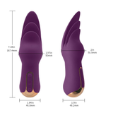 Tongue Licking Realistic Effect Vibrators / Clitoris G-Spot Stimulation Female Vibrator / Sex Toys For Women - EVE's SECRETS