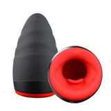 Tongue Vibrator for Men Masturbation / Silicone Automatic Heating Masturbator