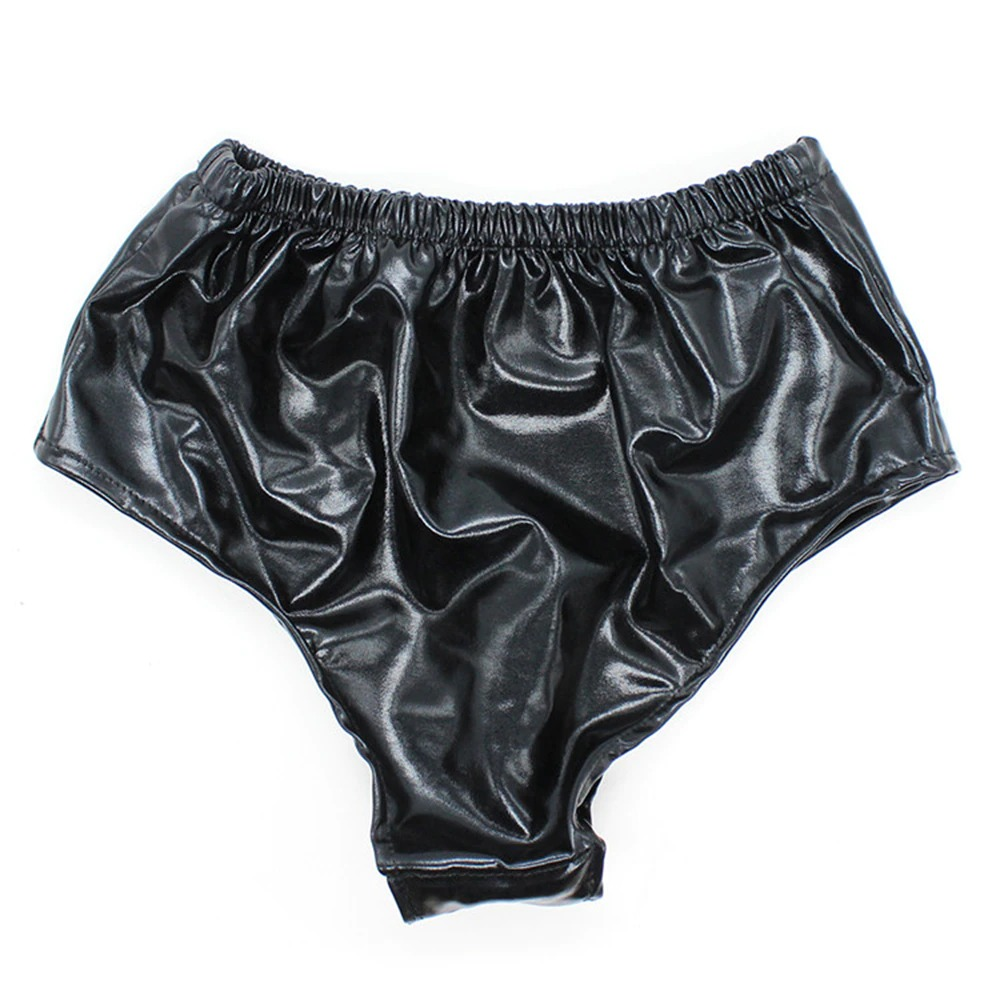 Underwear Strap-On Dildo for Women / PU Leather Panties with Penis / Clitoris Stimulator Dildo - EVE's SECRETS
