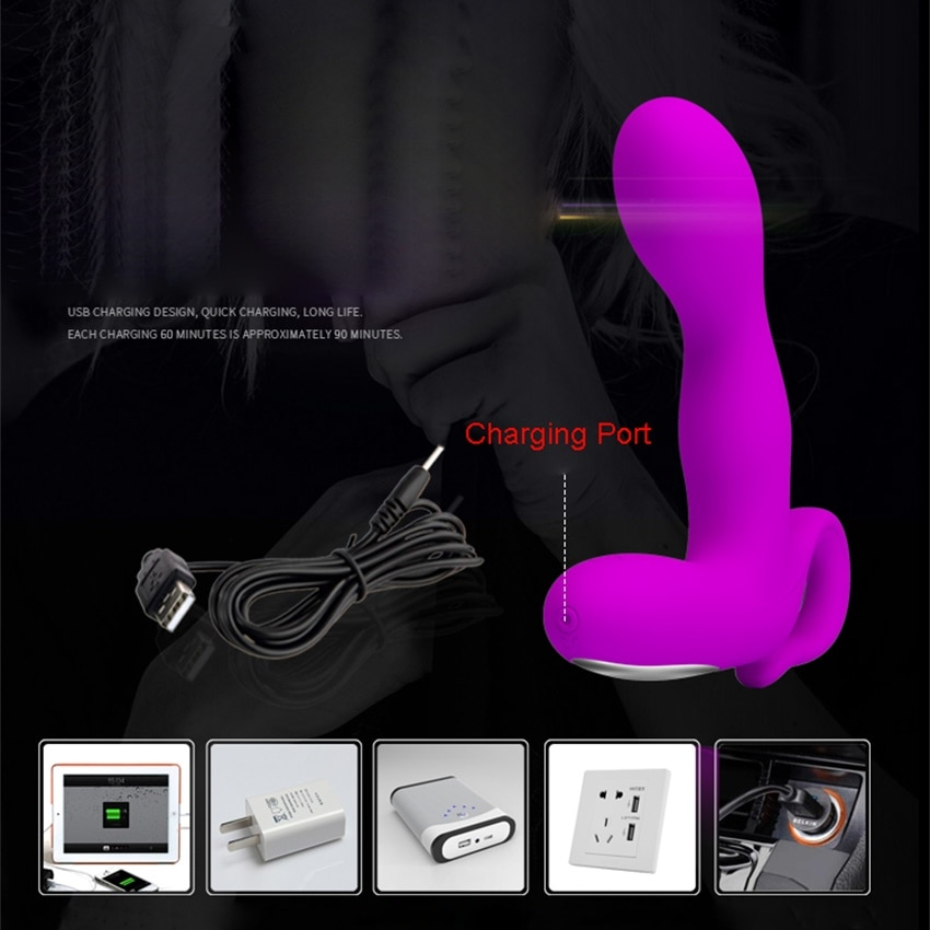 Unisex Anal Toys / Best Prostate Massager / Waterproof Silicone Vibrator For Beginners - EVE's SECRETS