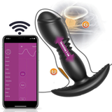 Unisex Anal Vibrator with Remote Control / Dual Thrusting Dildo Vibrator / Adult Sex Toy - EVE's SECRETS
