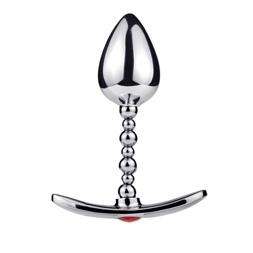 Unisex Metal Anal Plug With Flexible Head / Silver Anus Masturbator / Adult Sex Toys - EVE's SECRETS