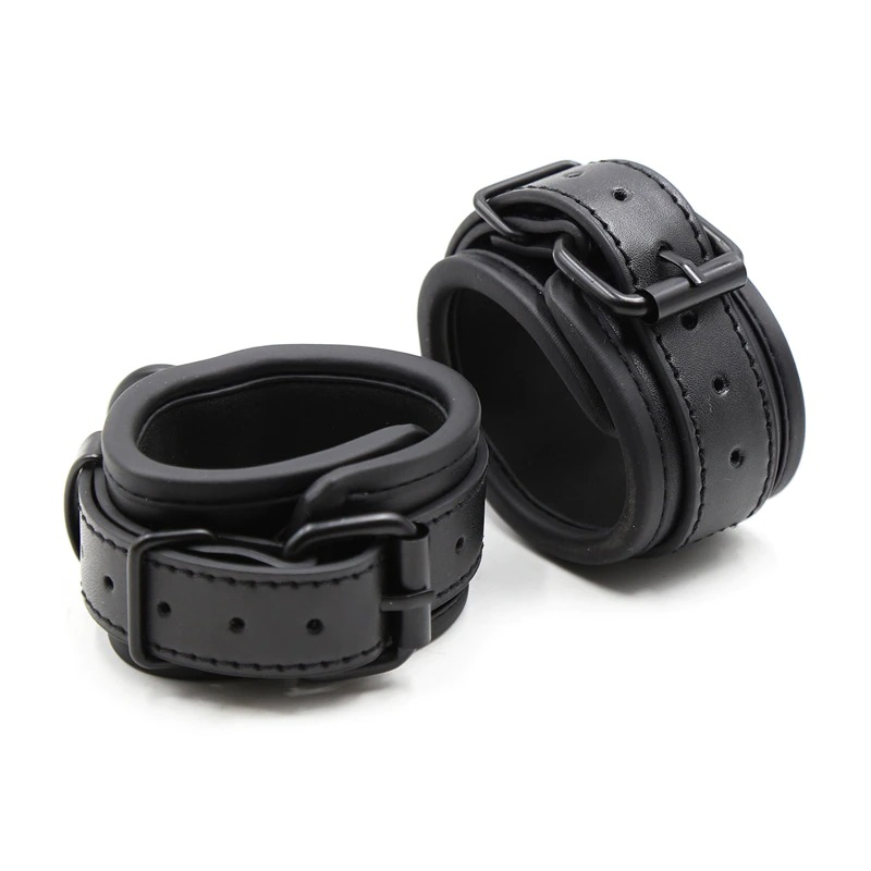 Unisex PU Leather BDSM Handcuffs / Adult Sex Toy / Erotic Handcuffs for Sex Games - EVE's SECRETS