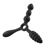 Unisex Silikon Anal Butt Plug / Prostata Stimulator für Vaginalmassagegerät für Männer / Damen 
