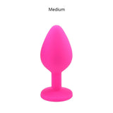 Unisex Silicone Butt Plug / Anal Plugs Sex Stopper in 3 Different Sizes / Adult Anal Trainer - EVE's SECRETS