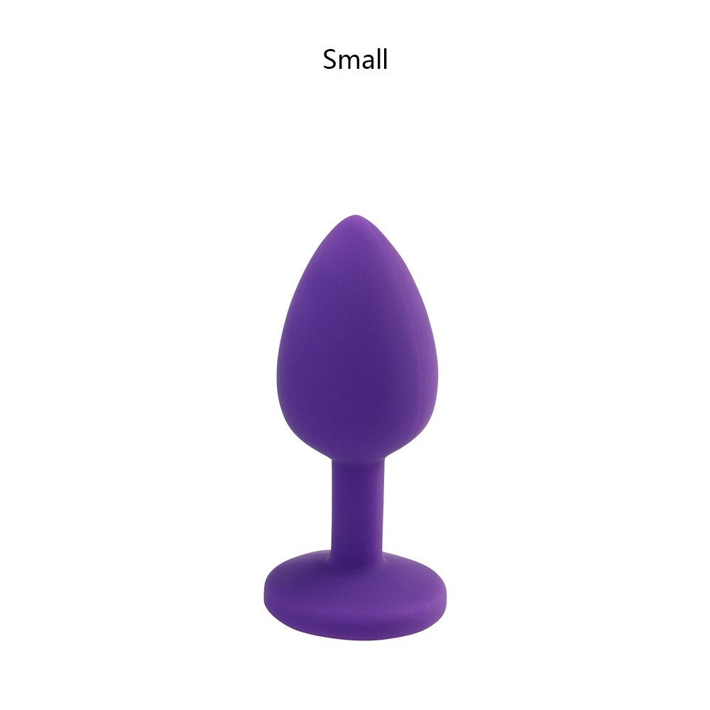 Unisex Silicone Butt Plug / Anal Plugs Sex Stopper in 3 Different Sizes / Adult Anal Trainer - EVE's SECRETS