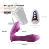 Vagina Sucking Clit Vibrator / Oral Sex Clitoris Sucker Massager Stimulator - EVE's SECRETS
