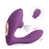 Vagina Sucking Vibrator for Women / Clitoris Stimulate Double Vibration with 10 Speeds - EVE's SECRETS