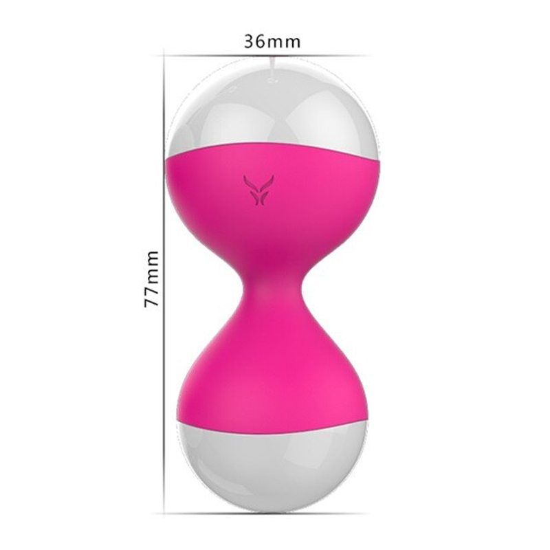 Vaginal Tight Trainer for Women / Wireless Vibrating Eggs / Kegel Balls with Heating - EVE's SECRETS