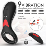 Vibrating Penis Ring / Delay Ejaculation & Clitoris G spot Stimulation / Sex Toys for Couple - EVE's SECRETS