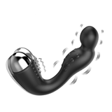 Masseur vibrant de silicone de prostate/prise anale des hommes avec la charge d'USB/jouets sexuels anaux 