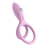 Vibrating Dual Cock Ring for Couples / Male Penis Ring / Sex Toys for Adults