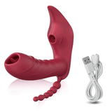 Vibromasseur pour femme 3 en 1 / Vibrateurs de gode Bluetooth APP / Stimulateur de clitoris femelle Sucker 