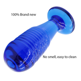 Waterproof Crystal Glass Anal Plug Dildos / Adult Anal Butt Plug / Sex Toy for Gift - EVE's SECRETS