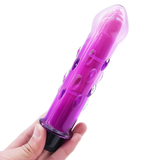 Vibromasseur en verre à plusieurs vitesses étanche / masseur de gode vaginal / jouets sexuels pour adultes 
