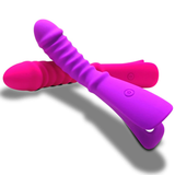 Wasserdichte, leistungsstarke Vibrationsdildos für Frauen / G-Punkt-Klitoris-Stimulator aus Silikon / Sexspielzeug für Erwachsene 
