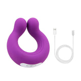 Wave Opening Design Cock ring Massager / USB Charging Penis Sex Toys for Men - EVE's SECRETS