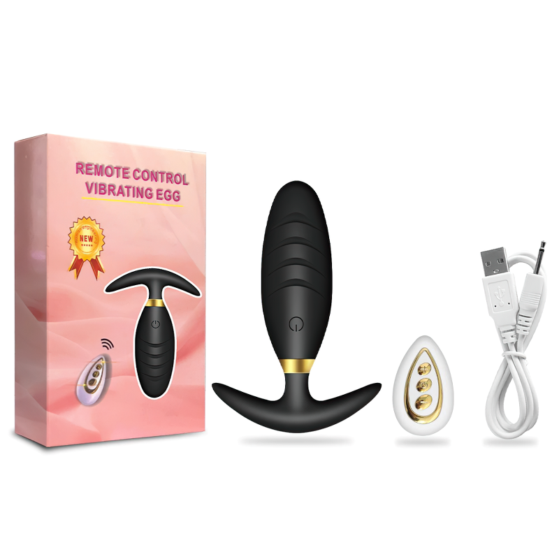 Wireless Anal Butt Plug Vibrator With Remote Control / Anal Prostate Massager Sex Toys - EVE's SECRETS