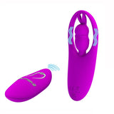 Kabelloser Klitoris-Schmetterlingsvibrator / G-Punkt-Stimulator für Frauen mit Fernbedienung 