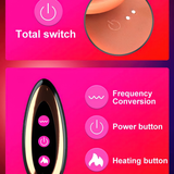 Wireless Realistic Vibrating Dildo For Women / Silicone Big Huge Penis / Electric Sex Toy - EVE's SECRETS