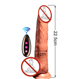 Wireless Squirming Vibrating Dildos / Silicone Realistic Penis / Electric Sex Toys - EVE's SECRETS