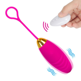 Drahtlose Fernbedienung mit vibrierendem Kugel-Ei / wiederaufladbare USB-Vibratoren für Erwachsene / Sexspielzeug für Damen 