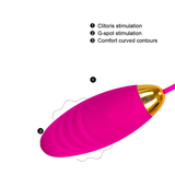 Wireless Remote Control Vibrating Bullet Egg / USB Rechargeable Adult Vibrators / Ladies Sex Toy - EVE's SECRETS