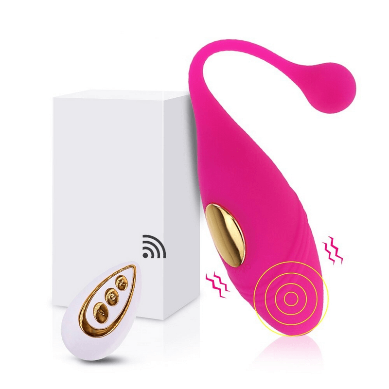 Wireless Remote-Controlled Vibrating Eggs / Wearable Balls G-Spot Clitoris Vibrator Massager - EVE's SECRETS