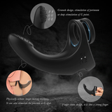 Wireless Remote Penis and Perineum Massager with Cоск Rings / G-Spot Vibrator / Prostate Stimulator - EVE's SECRETS