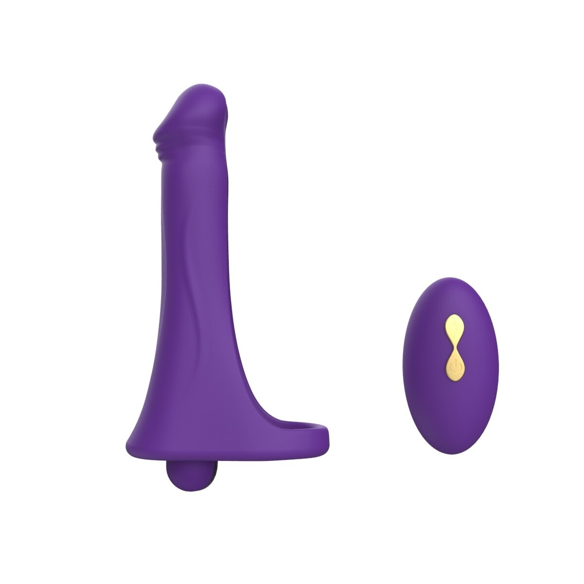 Wireless Silicone Double Penetration Vibrator / Waterproof Sex Toy Dildo for Men - EVE's SECRETS