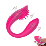Wireless Silicone Double Stimulator / Adult Vibrator for Women / Rechargeable Sex Toy - EVE's SECRETS