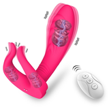 Kabelloser Vibrator für Paare / Sexspielzeug mit Fernbedienung / Klitoris-G-Punkt- und Penisstimulator 