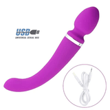 Women's Double-Ended Wand Massager with G-Spot Stimulation Function / Female Vibrating Sex Toys - EVE's SECRETS